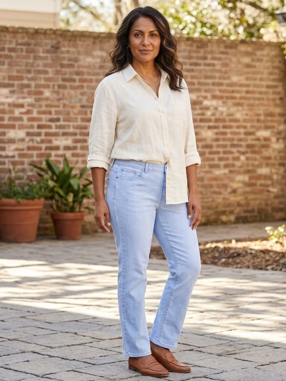 CHICO'S Platinum Jeans